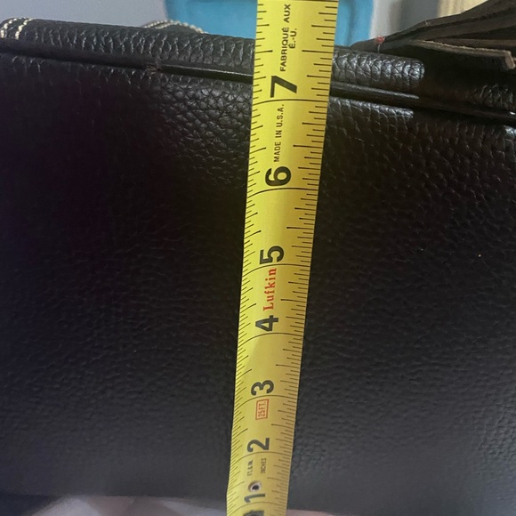 Gorgeous Dooney & Bourke Black Pebbled Leather Backpack - Picture 13 of 14